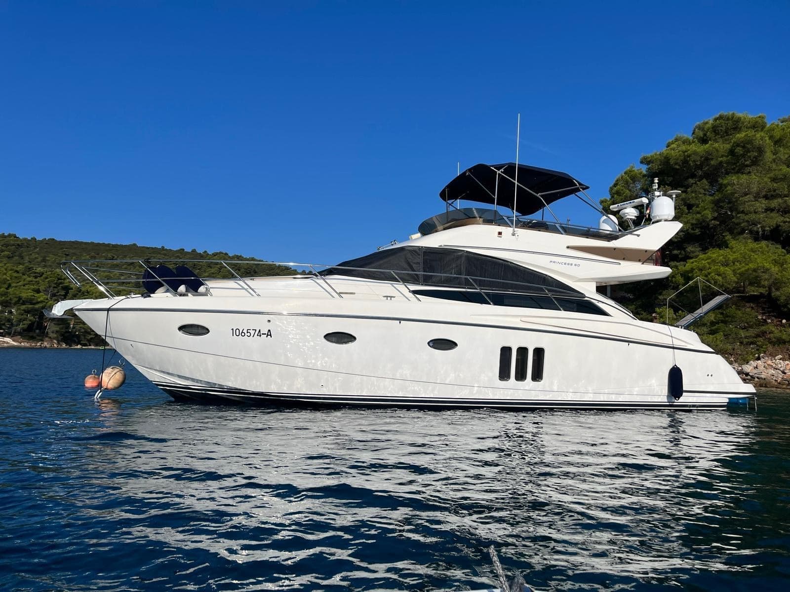 Princess Yachts 50 usato - dettaglio 1