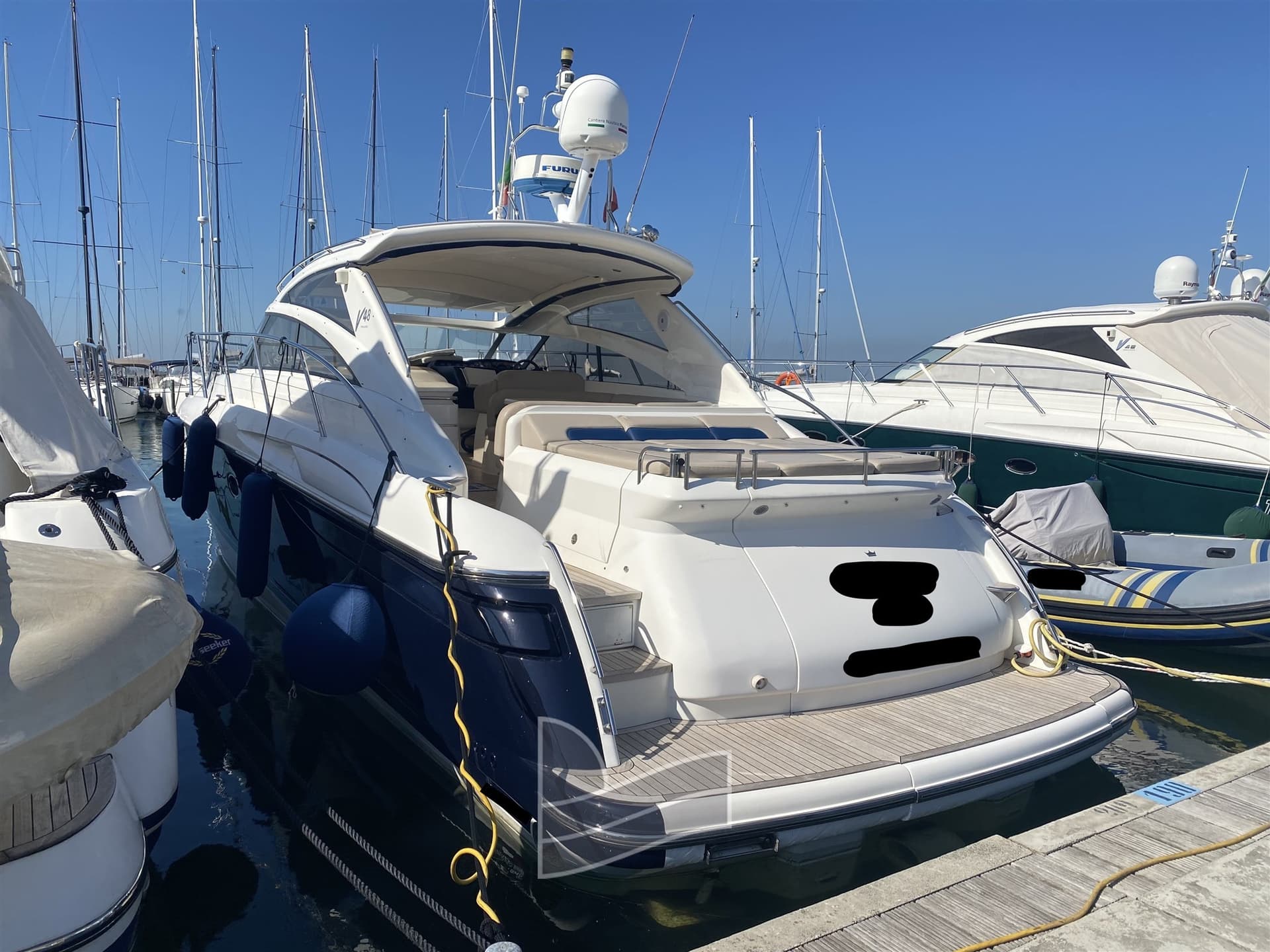 Princess Yachts V 48 usato - dettaglio 2